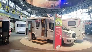 SHORT MOTORHOME on Ford Transit chassis. Dethleffs Globus Go T15