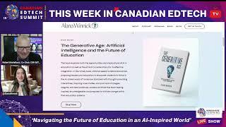 Sneak Peek  Alana Winnick on AI & Education  Canadian EdTech Summit Keynote 1