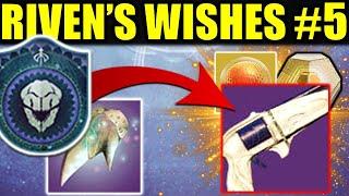 NEW "Riven's Wishes 5" Quest! - SECRET BOSS?! | Destiny 2