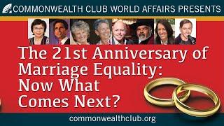 The 21st Anniversary of Marriage Equality: Now What Comes Next?