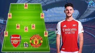 Arsenal Predicted Lineup Vs Manchester United - FA Cup Round 3 