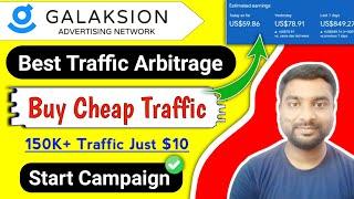 Buy Cheap Website Traffic 2024 | Best Traffic Arbitrage | Galaksion - SmartHindi
