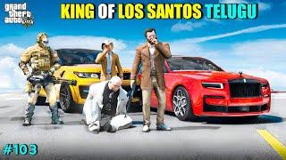 ENDING KINGPIN MAIFA | GTA 5 In Telugu | GEORGE GAMING |