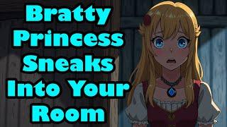 Bratty Princess Sneaks Into Your Room [F4M] [Medieval] [Fantasy] [Cuddling] [ASMR]