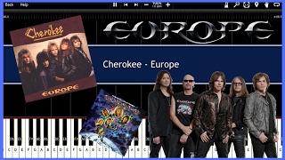 Cherokee - Europe (Synthesia) [Tutorial] [Instrumental Video] [Download]