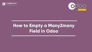 How to Empty a Many2many Field in Odoo | Odoo Technical Video