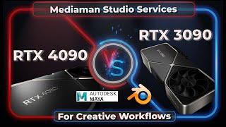 RTX3090 vs RTX4090 for creative workflows.