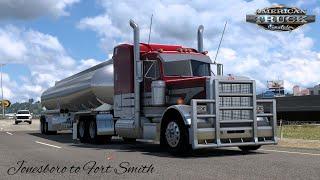 1.53 | Peterbilt 379 + Cummins ISX straight piped | #ats #379 #trucking #americantrucksimulator #4k