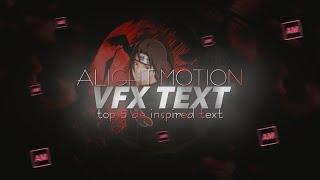 VFX Text Effect Alight Motion Preset| Ae Inspired Text Effect | Alight Motion Text Effect