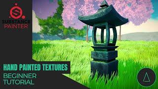 Substance Painter Stylized Hand Painted Texturing - Tutorial for Beginners