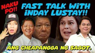 FAKE NEWS KAY SARA WAG NG IPAKALAT!! FAST TALK NI SARA NAG WALKOUT NALANG.