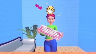 DIY Keyboard Decorate your keyboard #funnyvideos