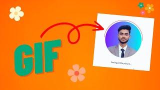 Create animated profile picture (GIF) using Canva for Gmail profile
