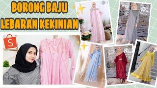 Shopee Haul Baju Lebaran Gamis Dress Trend 2021 - Murah Banget Harga Mulai 70 ribuan