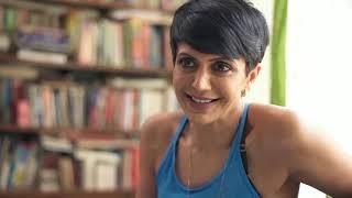 Mandira Bedi, as she walks us through her beautiful home in Mumbai's Bandra.