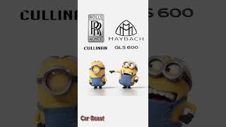 Mercedes-Maybach GLS600 vs Rolls-Royce Cullinan minions style#trending #tiktok #status#funny#foryou