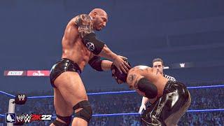 WWE 2K22 Batista vs Rey Mysterio Smackdown '09 (2K SHOWCASE MODE)