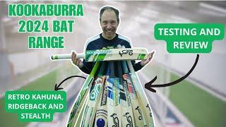 Testing the NEW Kookaburra 2024 Bat Range! STEALTH, RIDGEBACK, PONTING'S KAHUNA & MORE!