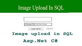 how to upload image in asp.net using c#