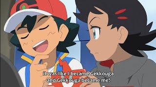 Ash tells Go about bond evolution ️| Ash Greninja | Pokémon journeys