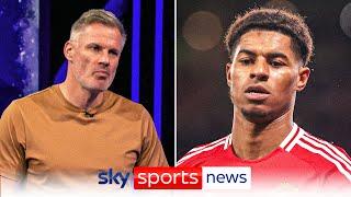 "It's time for him to leave" | Jamie Carragher says Marcus Rashford should leave Man Utd