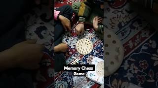 Playing memory chess can help improve memory, concentration,strategic thinking, color recognition