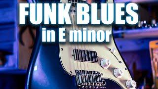 Blues Funk Backing Track in E minor Backing Track | SZBT 1052
