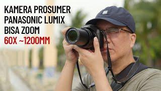 Kamera Prosumer Panasonic Lumix FZ80D - Lensanya Superzoom 60X