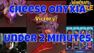 Cheese Onyxia Under 2 Minutes - Level 26 Deck #warcraftrumble #onyxia