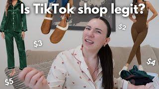 IS TIKTOK SHOP LEGIT? TikTok Shop haul/review