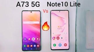 Samsung A73 5G vs Note10 Lite - The Speed Test