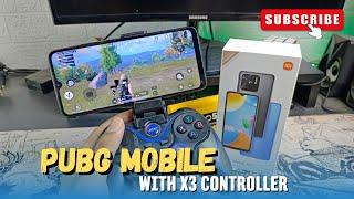 You Have To Try This New Sensation !! HOW TO PLAY PUBG MOBILE USING X3 CONTROLLER (Android,IOS)