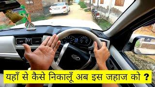 It's not Easy to drive Scorpio S10 in Village Narrow Streets | Mechanical Jugadu