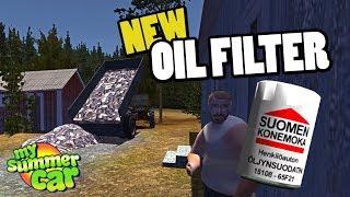 HARD WORK + NEW OIL FILTER - MY SUMMER CAR BETA