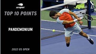 Top 10 Points of the Tournament | 2022 US Open