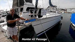 Hunter 42 Passage Walk Thru Tour By South Mountain Yachts