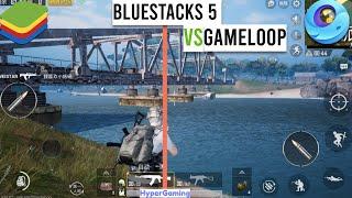 BlueStacks 5 vs Gameloop 7.1 PUBG Mobile Benchmark Test | Which Android Emulator Is Best