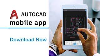 AutoCAD Mobile App For Android & iOS || Introduction & Download Link