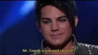 Performance de "Whole Lotta Love" - Adam Lambert, TOP 4, American Idol (2009) - legendado