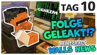 GEHEIME FOLGE GELEAKED?! ups... | Minecraft Walls NEWS - TAG 10