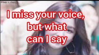 What Can I Say || I Miss Your Vice But What Can I Say  || Nancy Momoland