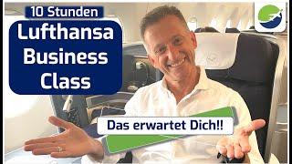 The SURPRISING Lufthansa Business Class on the A350 with a 1-2-1 seat configuration? #lufthansa