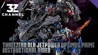 threezero DLX Jetpower Optimus Prime Instructional Video