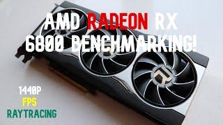 AMD RADEON RX 6800 Benchmarking!