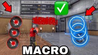 PARECE HACK!COMO INSTALAR MACRO PARA DAR TODO ROJO EN FREEFIRE FUNCIONA para IPHONE y ANDROID 