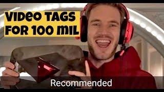 How to use Youtube video tags like Pewdiepie?