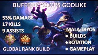 OVERPOWERED BUFFED CYCLOPS | TOP GLOBAL CYCLOPS BUILD | CYCLOPS GAMEPLAY