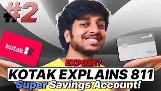 Real Conversation: Kotak Explains 811 Super Savings Account!