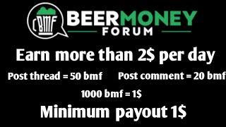 Earn with Beermoneyforum