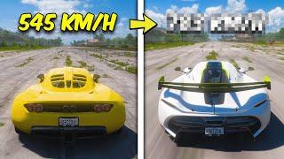 Top 10 FASTEST Cars in Forza Horizon 5